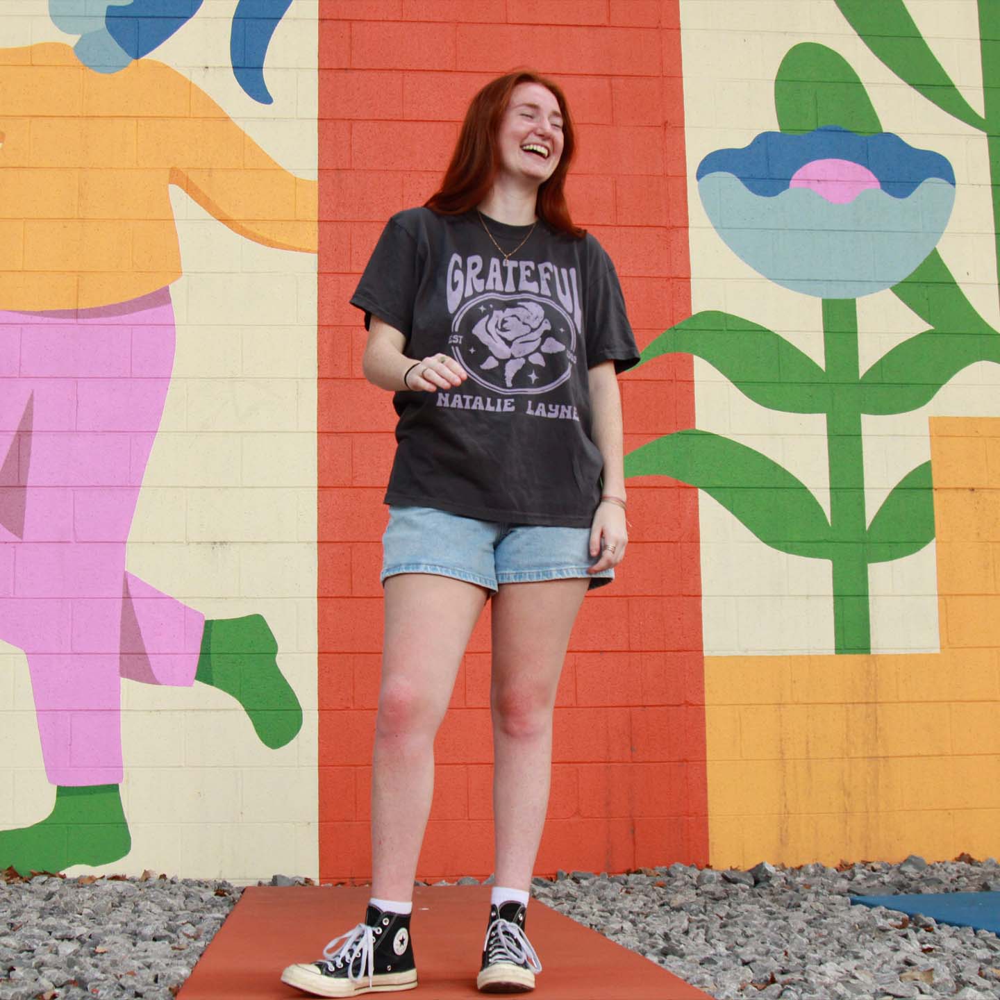 Grateful Tee (Graphite)