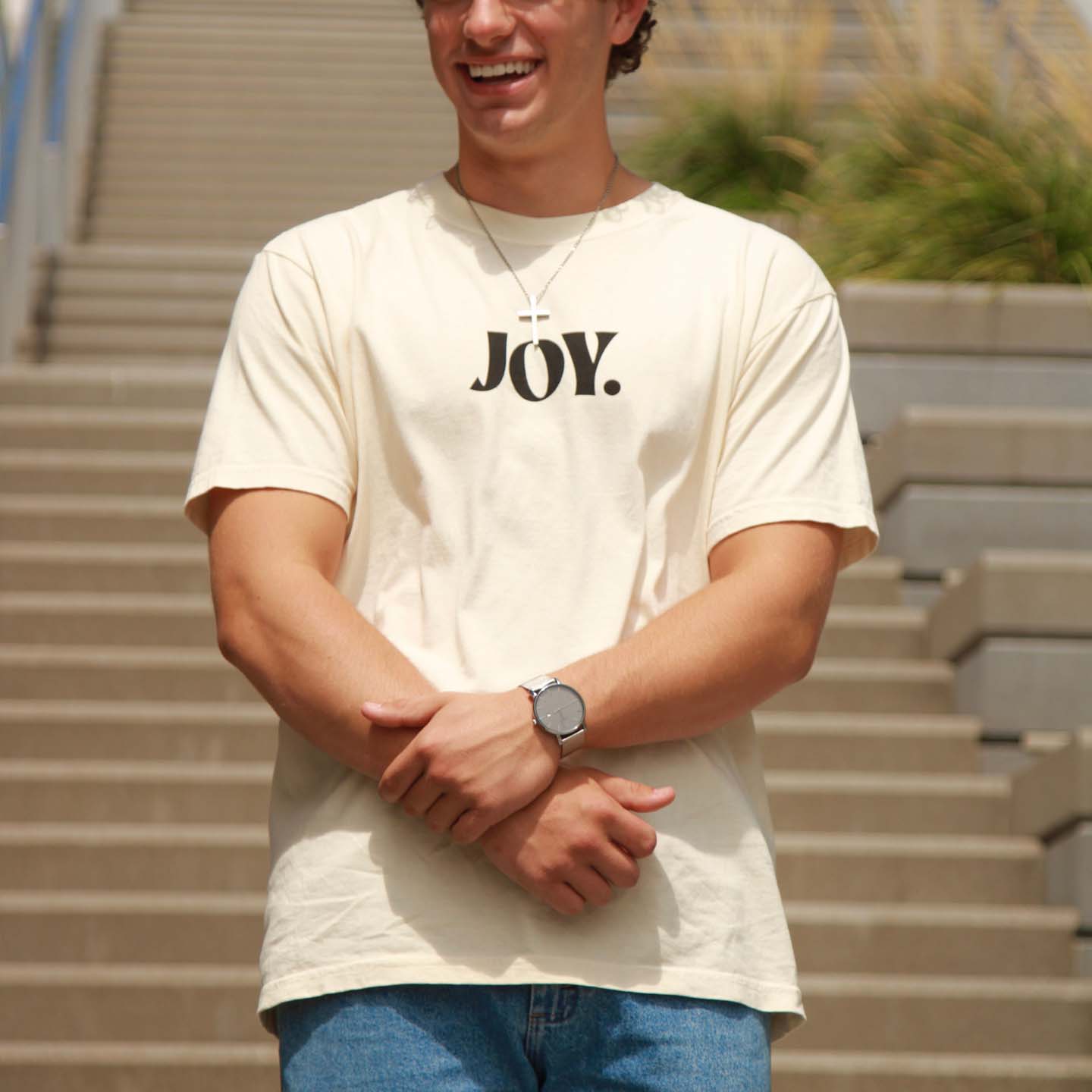 Joy Tee (Ivory)