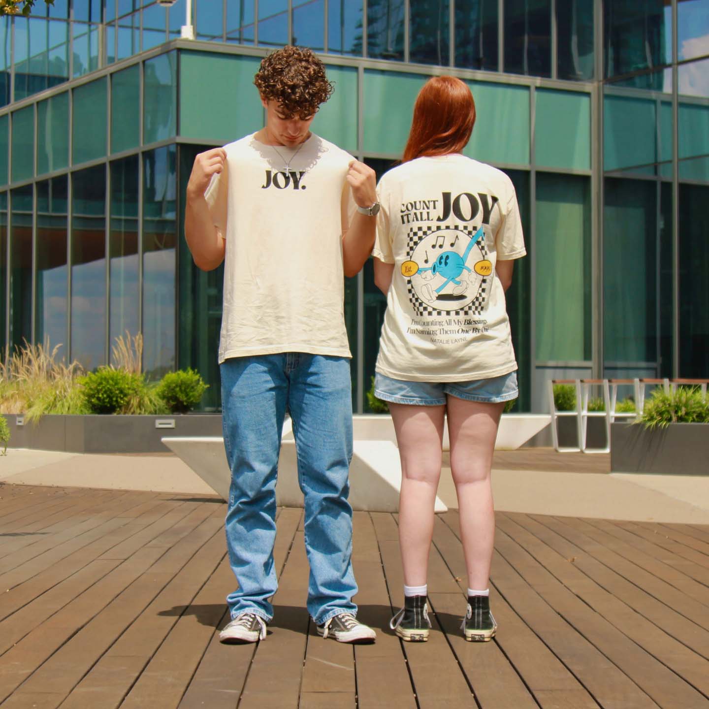 Joy Tee (Ivory)